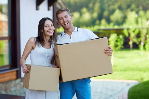 Local removals team planning a move in Parsonsgreen