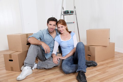 Safe transport of office furniture during a Parsonsgreen move