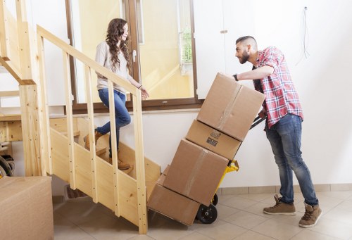 Careful furniture protection during a home move in Parsonsgreen