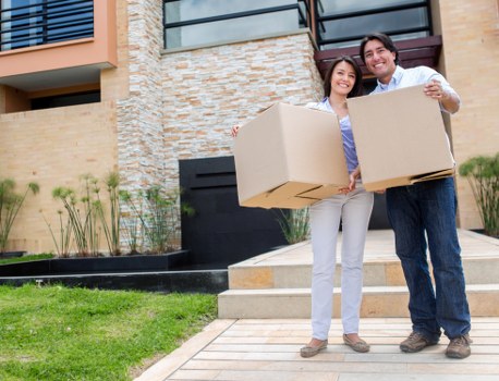 Small office removals in Parsonsgreen with packed equipment and furniture